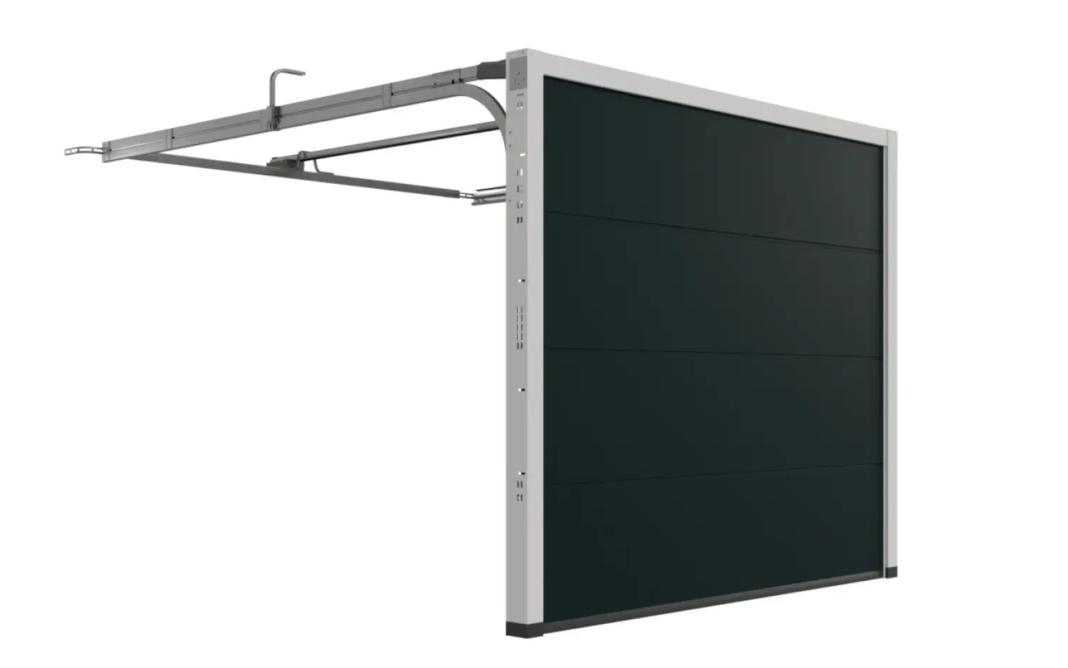 Hormann Crna CH 9005 Matt deluxe Planar