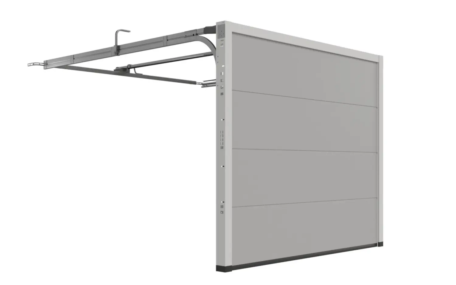 Hormann Beli Aluminijum CH 9006 Matt deluxe Planar
